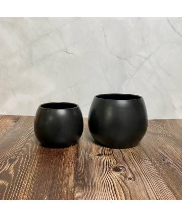 Modern Black Pot